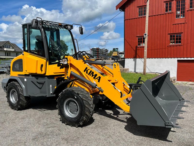 Kima K1600 hjullaster - Yunnei 61 HK