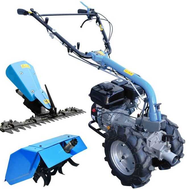 Hovedbilde Güde Tohjulstraktor - Pakkepris Nr.1 (Slåmaskin + ...