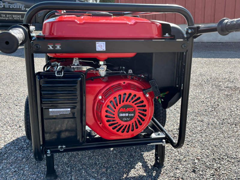 AL-KO 6500 D-C Comfort – Kraftig strømaggregat med 5,5 kW og hjullsett