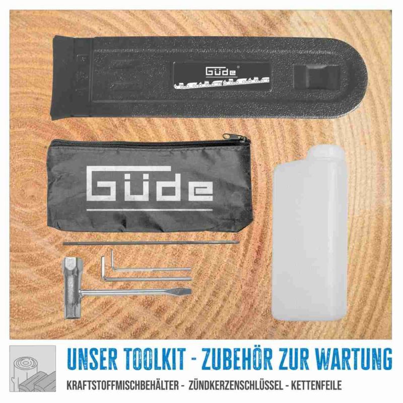 Güde 3,9HK motorsag KS 500-62