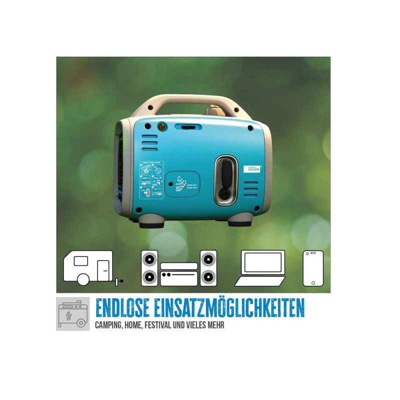 Güde ISG 800-1 – kompakt inverteraggregat 800 W